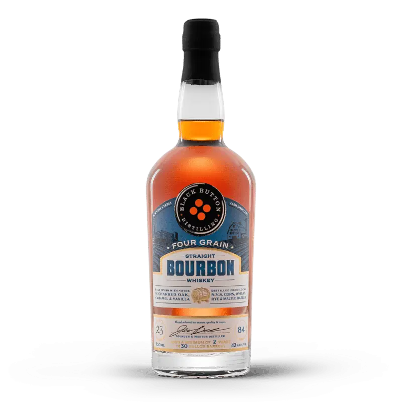 Black Button Four Grain Straight Bourbon