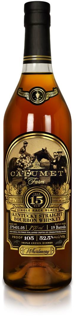Calumet Farm Single Rack Black - 15 Year