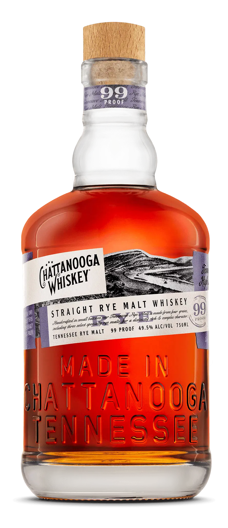 Chattanooga Whiskey Straight Rye 99