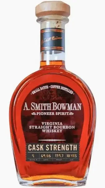 A. Smith Bowman 10 Year Cask Strength Batch 4