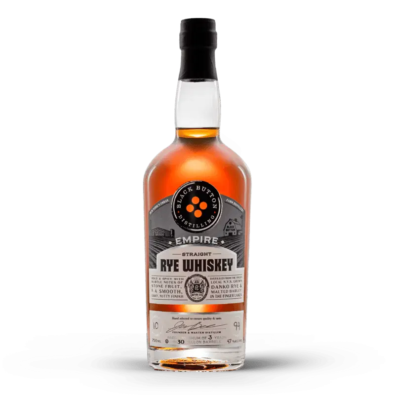 Black Button Empire Straight Rye