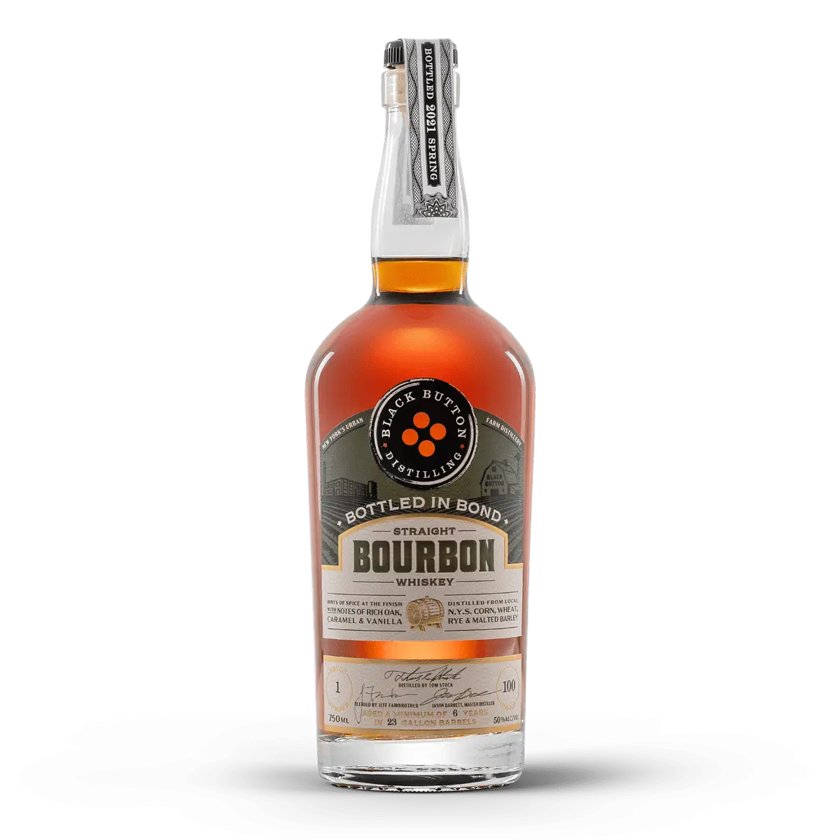 Black Button Bottled in Bond