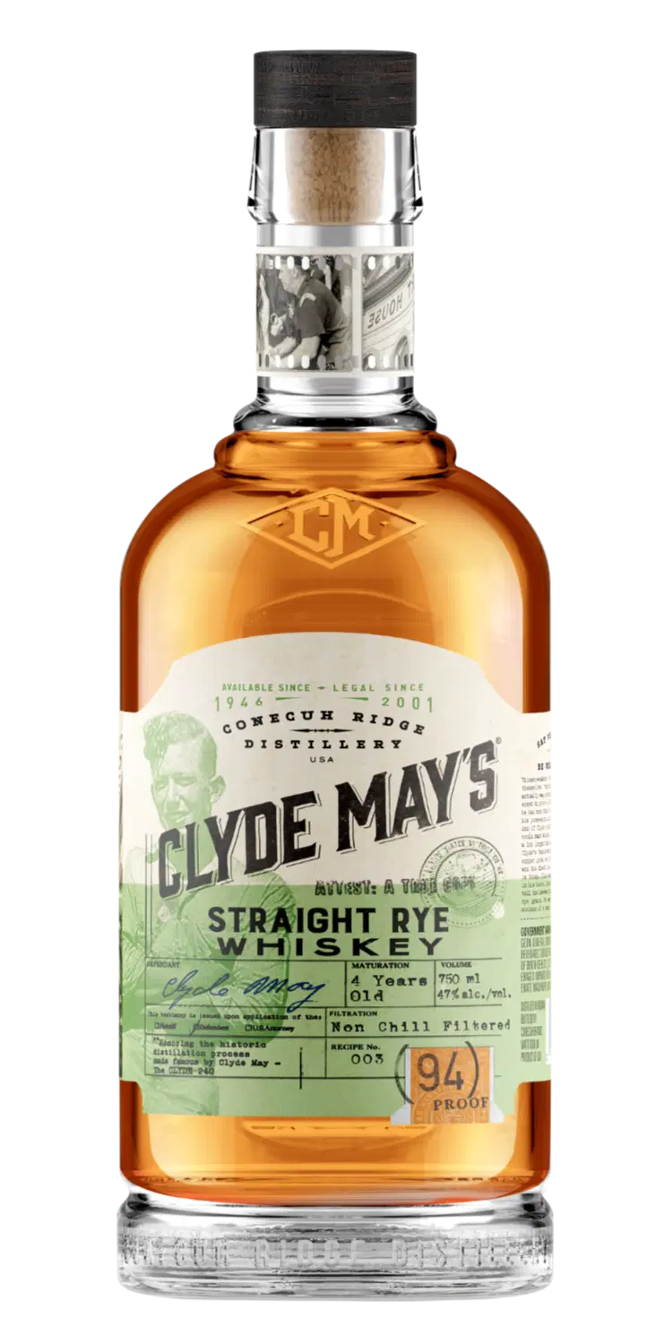 Clyde May's Straight Rye Whiskey